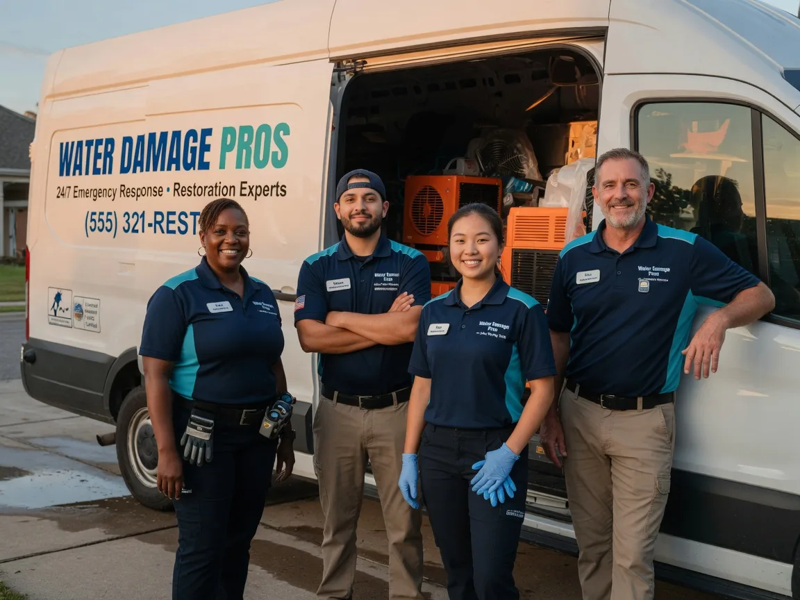 Water Damage Restoration company in West Mansfield, OH